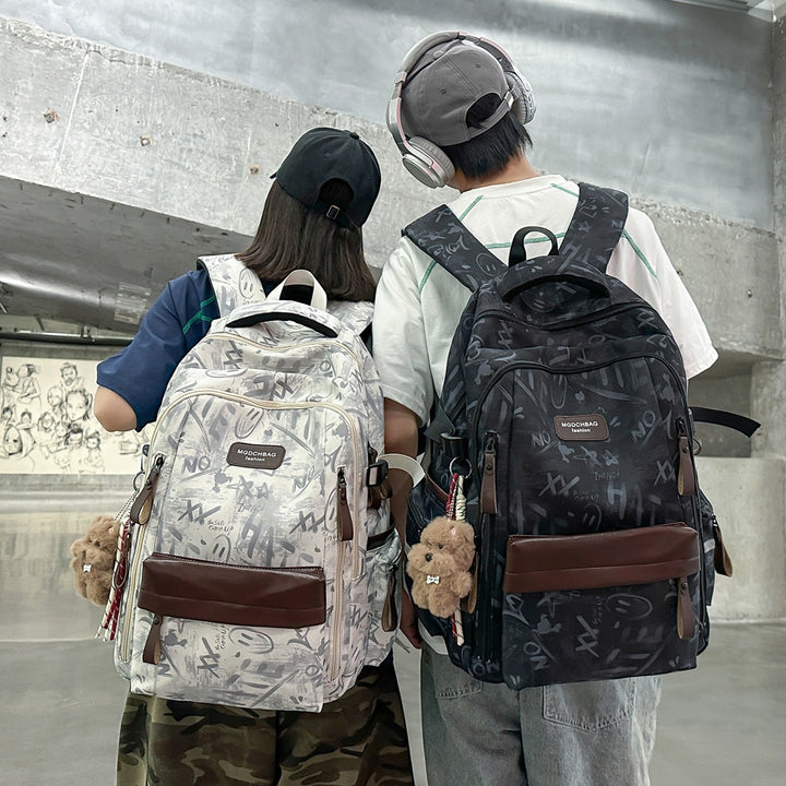 Versatile Graphically Enhanced Backpack Stornfield