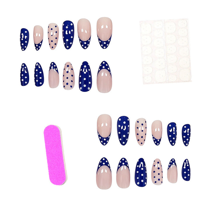 Elegant Patterned Acrylic Nail Art Enhancements Stornfield
