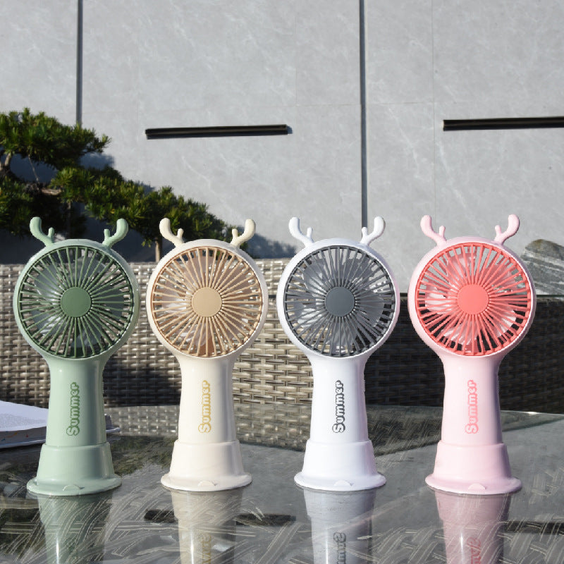 Women's Portable Mini Table Fan with Foldable Design Stornfield