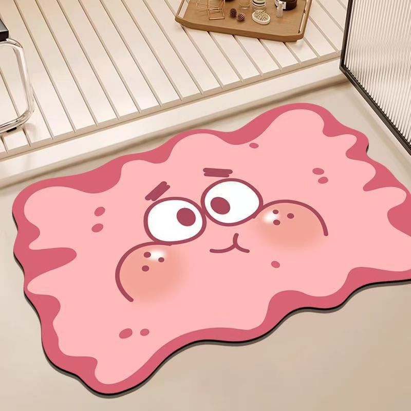 Cartoon Character Themed Bath Mat Stornfield