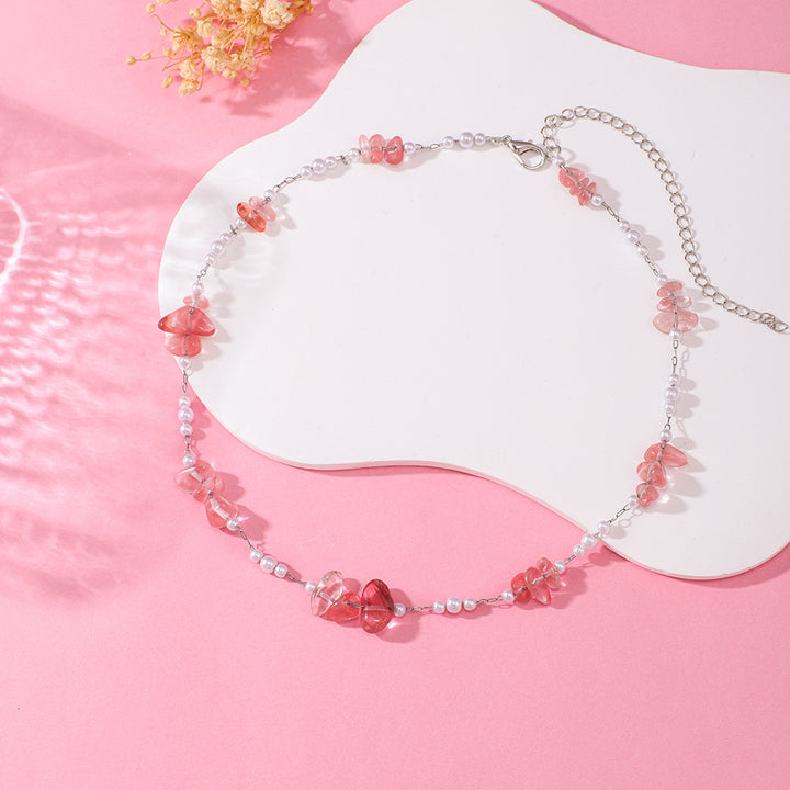 Elegant Floral Beaded Necklace Stornfield