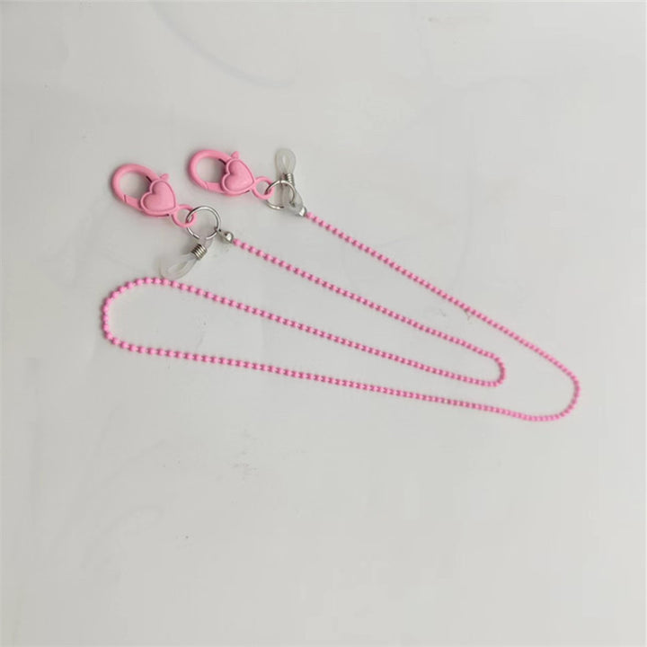 Fashionable glasses chain with heart pendant Stornfield
