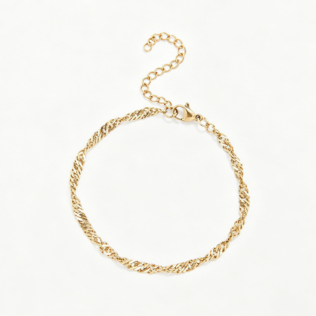 Textured Twisted Chain Bracelet Stornfield