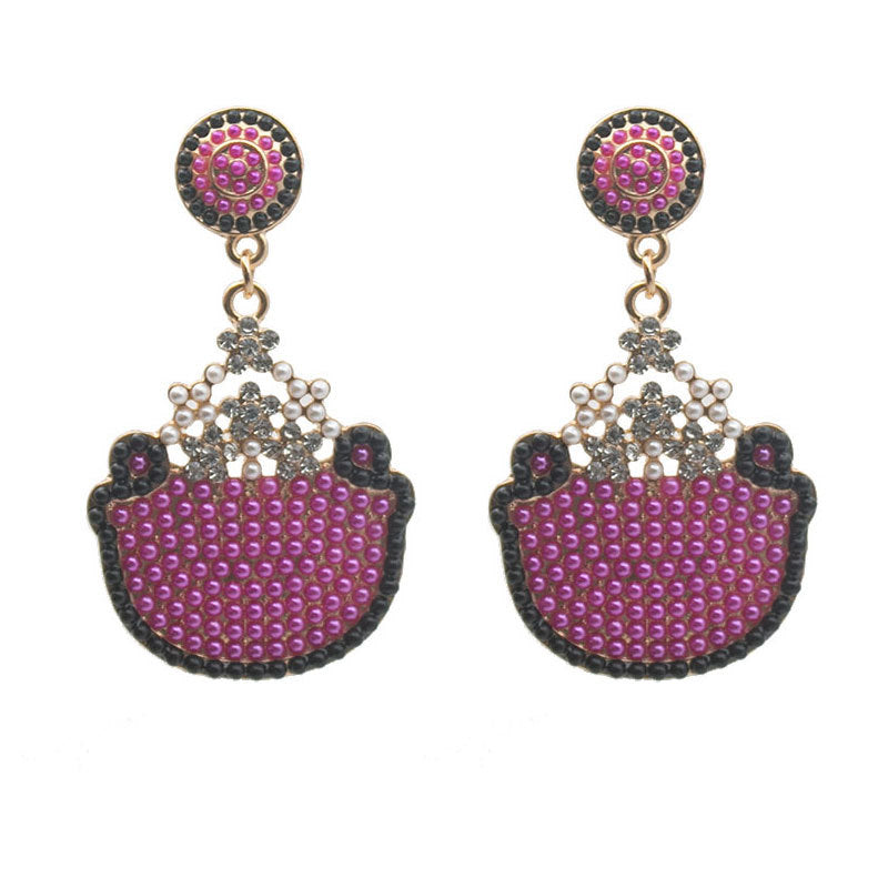 Artistic Skull-Inspired Drop Earrings Stornfield