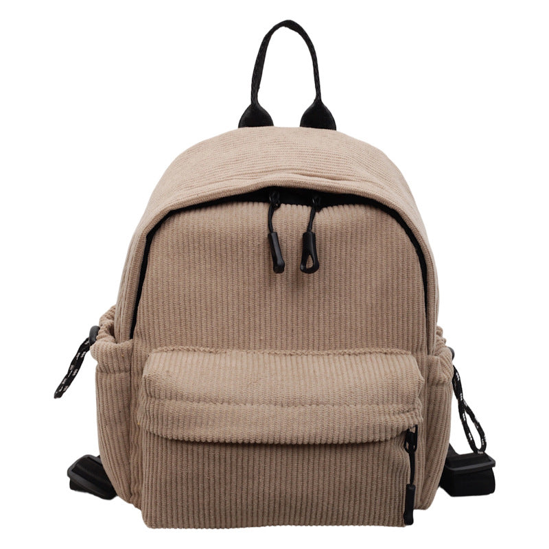 Cord-Backpack with Practical Front Pocket Stornfield