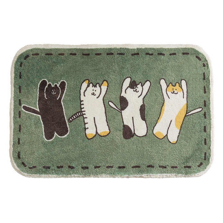 Floral Emblazoned Area Mat Stornfield