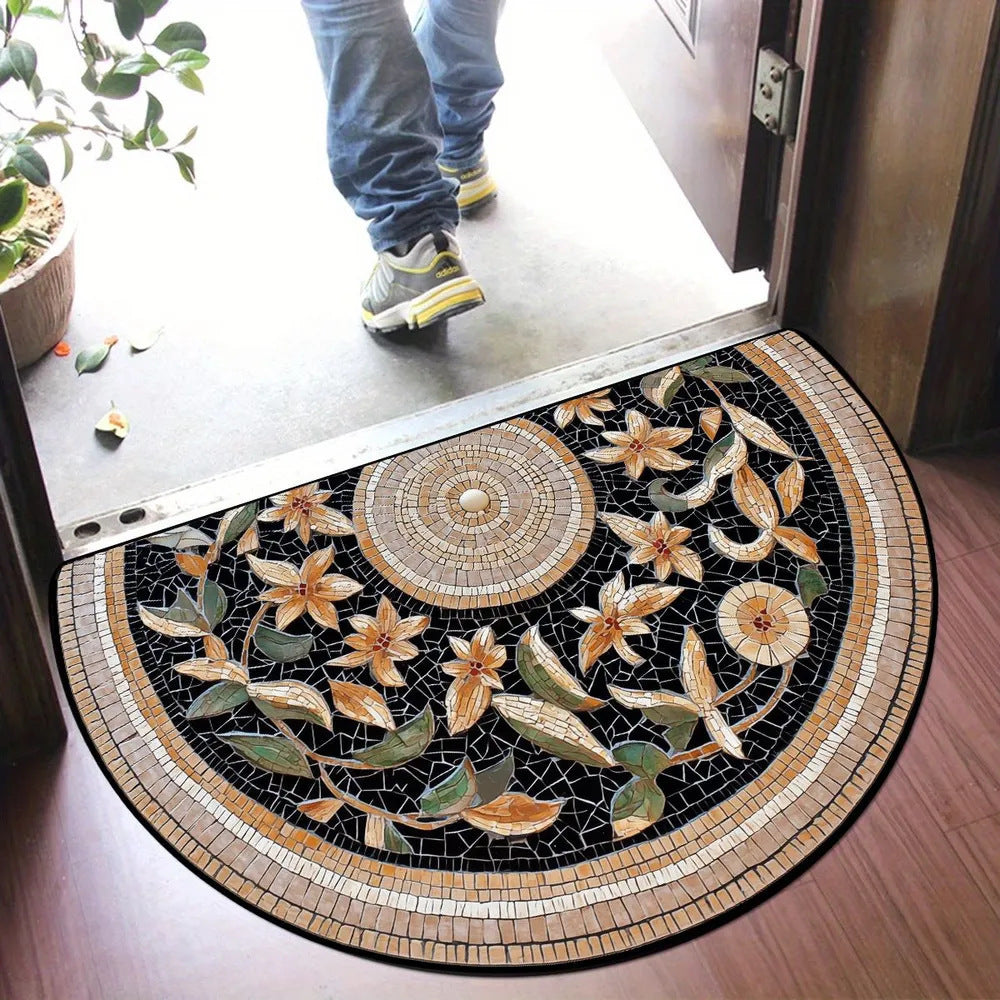 Dragonfly-Themed Decorative Bath Mat