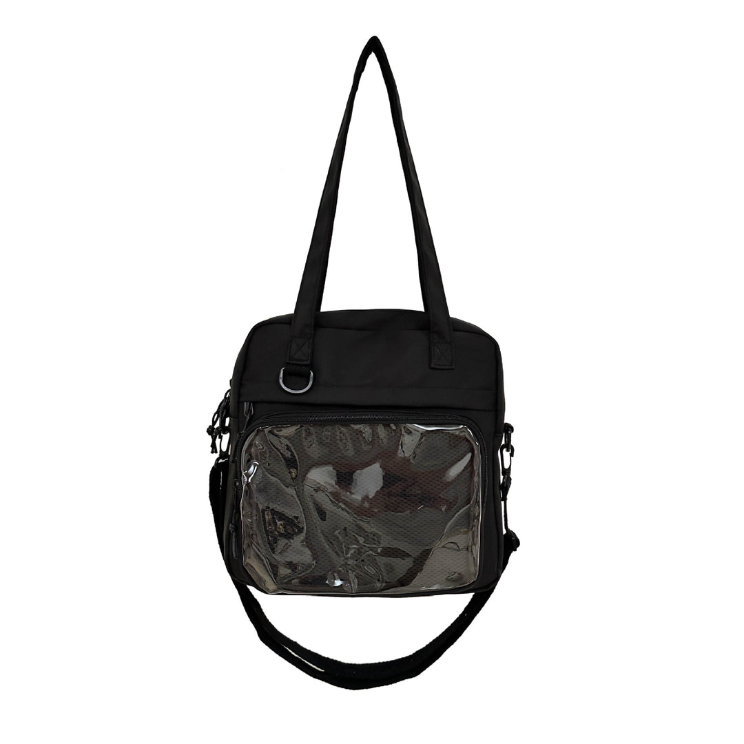 Practical Tote Bag with Transparent Viewing Window Stornfield