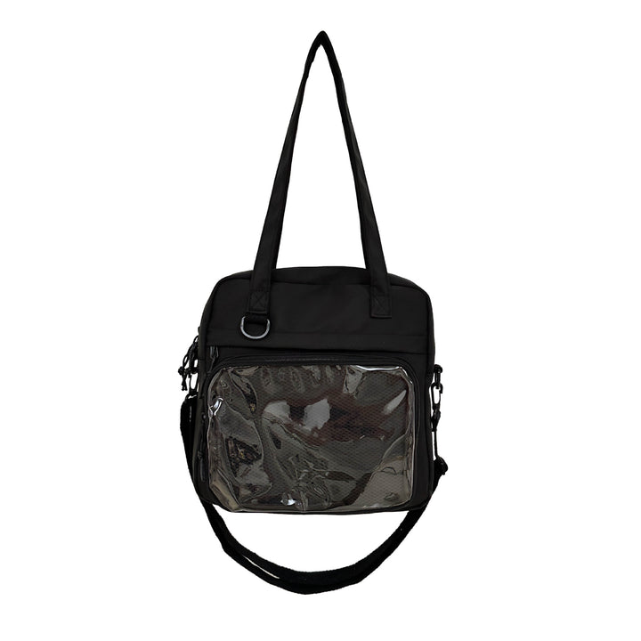 Practical Tote Bag with Transparent Viewing Window Stornfield