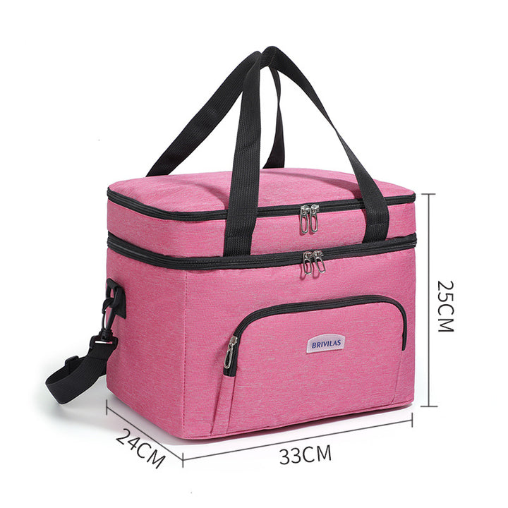 Insulated Multi-Compartment Lunch Carrier Stornfield