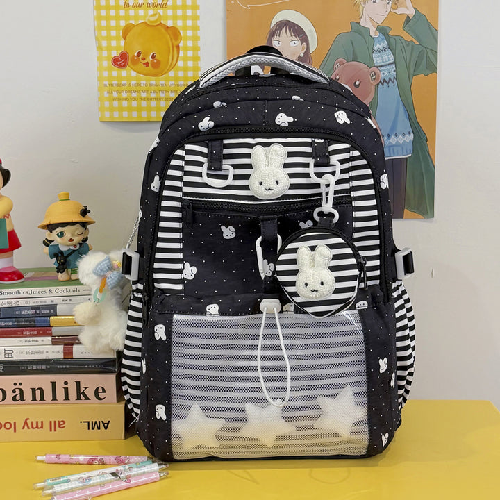 Cartoon Character Print Backpack Stornfield