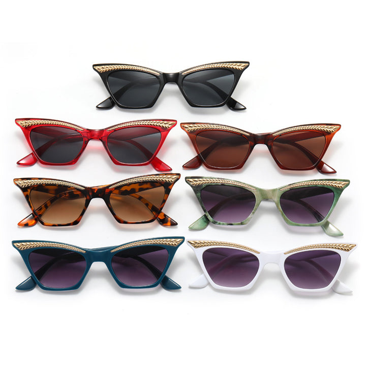 Ladies Cat-Eye Sunglasses with Luxurious Detail Stornfield