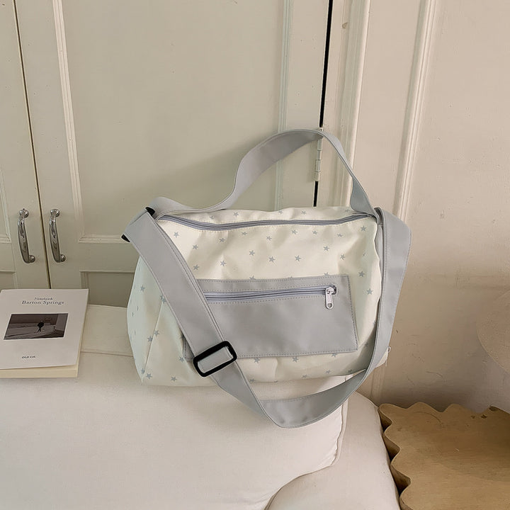 Sporty shoulder bag with practical slip pockets Stornfield