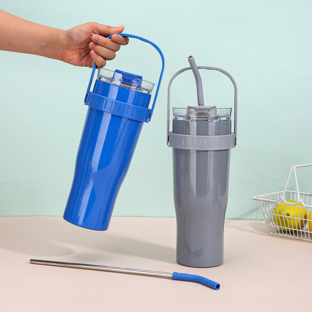 Women's drinking cup with straw Stornfield