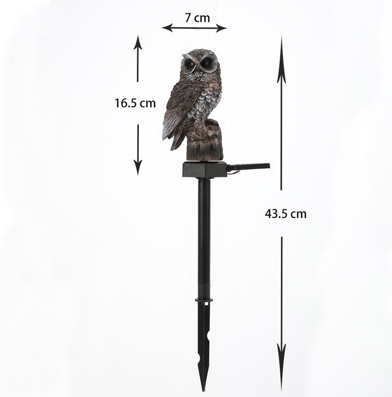 Realistic Solar Bird Garden Stake With Motion Sensor And Weatherproof Design Stornfield