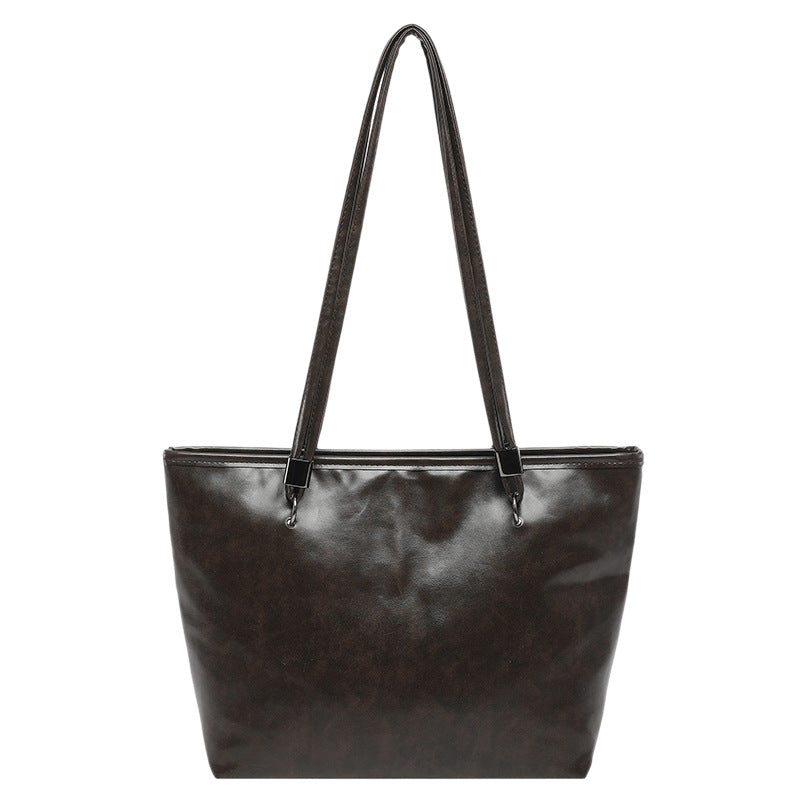 Versatile Everyday Vegan Leather Tote