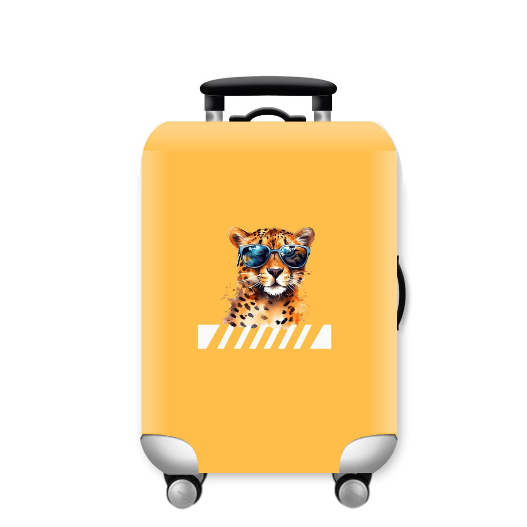 Unisex hard-shell suitcase with funny giraffe design Stornfield