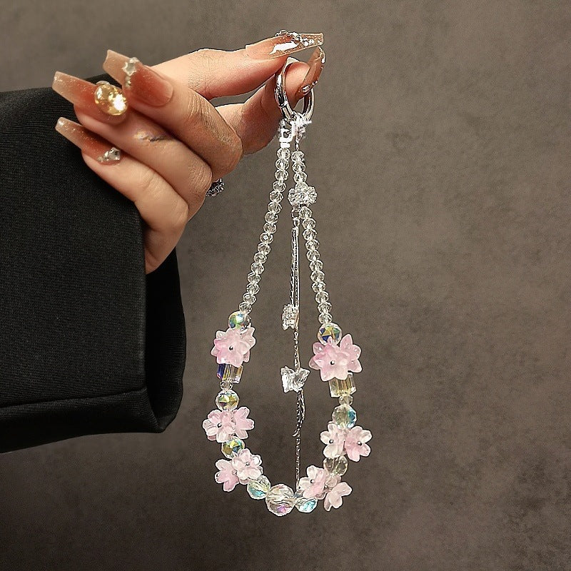 Decorative Floral Charm Phone Lanyard Stornfield