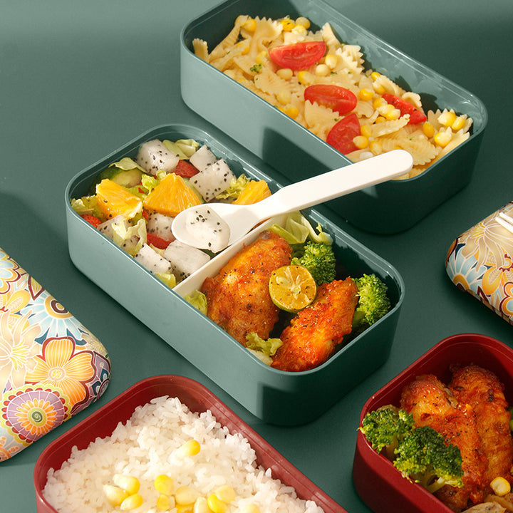 Eco-Friendly Dual-Layered Lunch Box