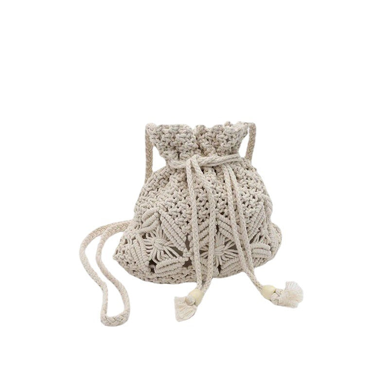 Hand-knotted Eco-friendly Shoulder Bag Stornfield