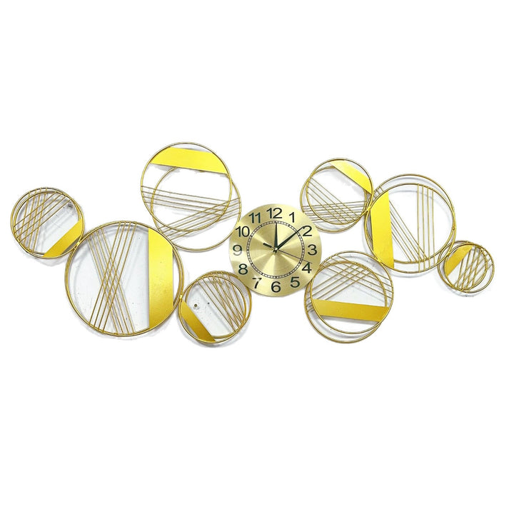 Abstract Geometric Wall Clock Art Stornfield