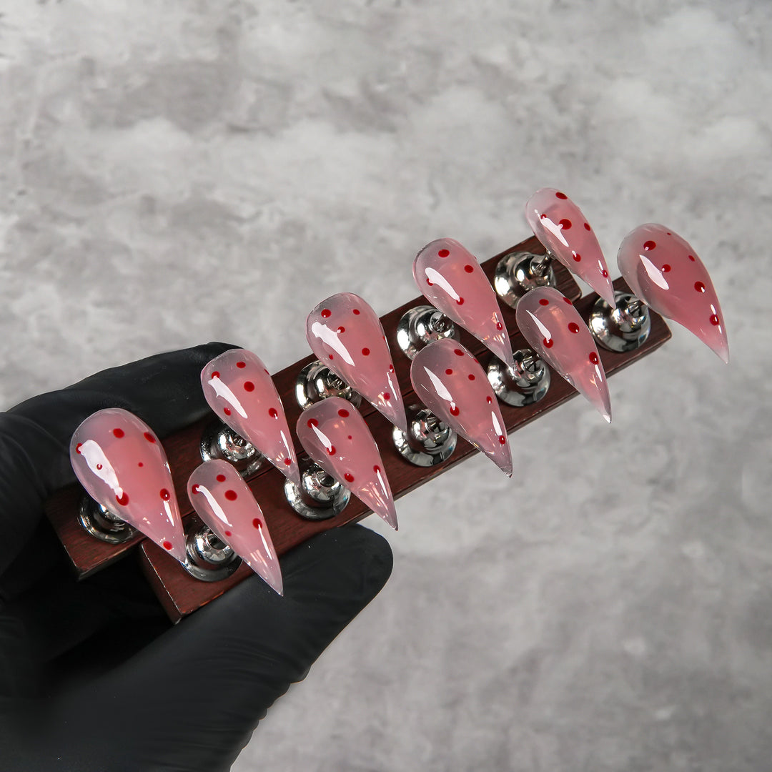 Artistic Stiletto Press-On Nail Tips
