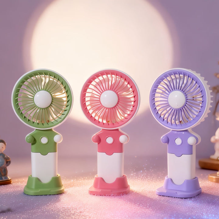 Ladies Portable USB Fan with Flexible Holder Stornfield