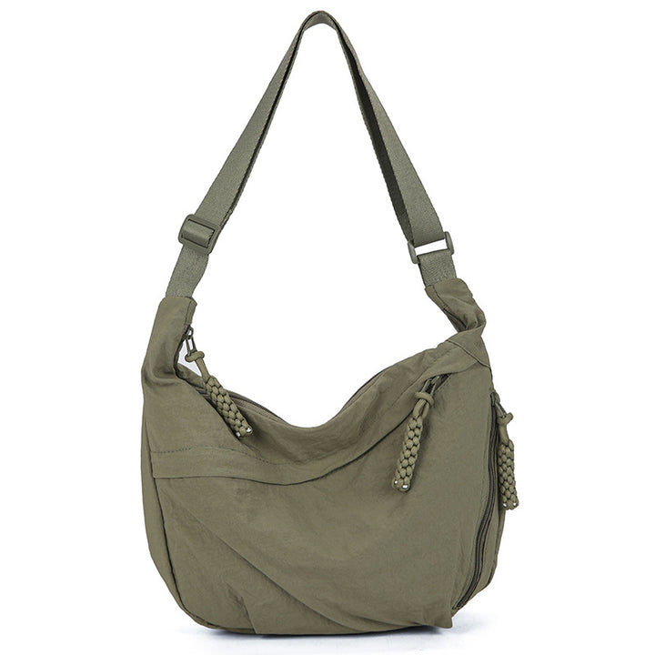 Casual shoulder bag with multifunctional zip pockets Stornfield