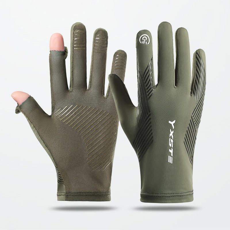 Ladies' functional gloves with non-slip coating Stornfield