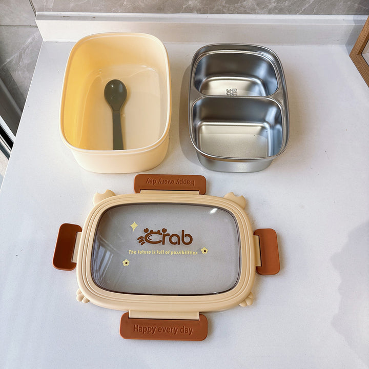 Premium Dual-Compartment Food Storage Container