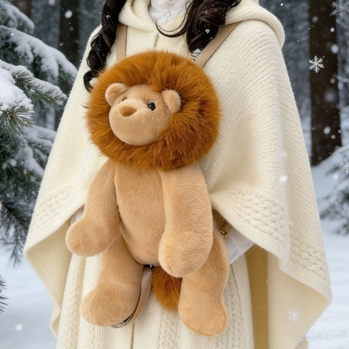 Plush Lion Backpack Stornfield