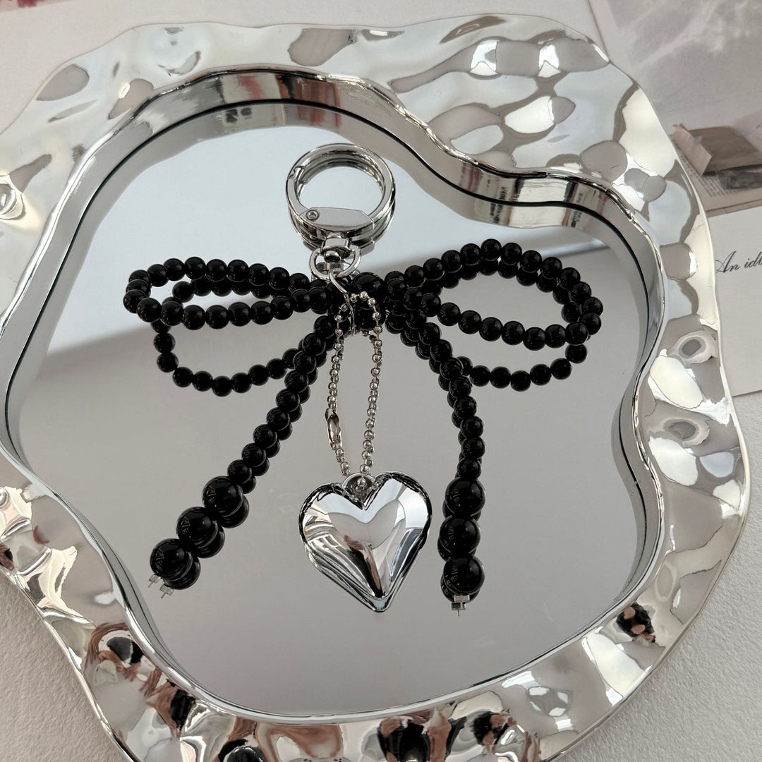 Elegant Beaded Charm Keychain Stornfield