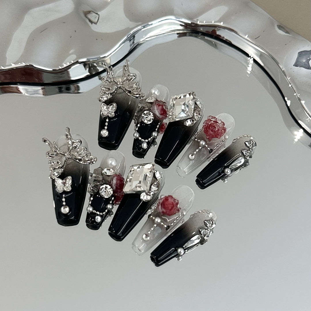Artistic Glam Nail Set