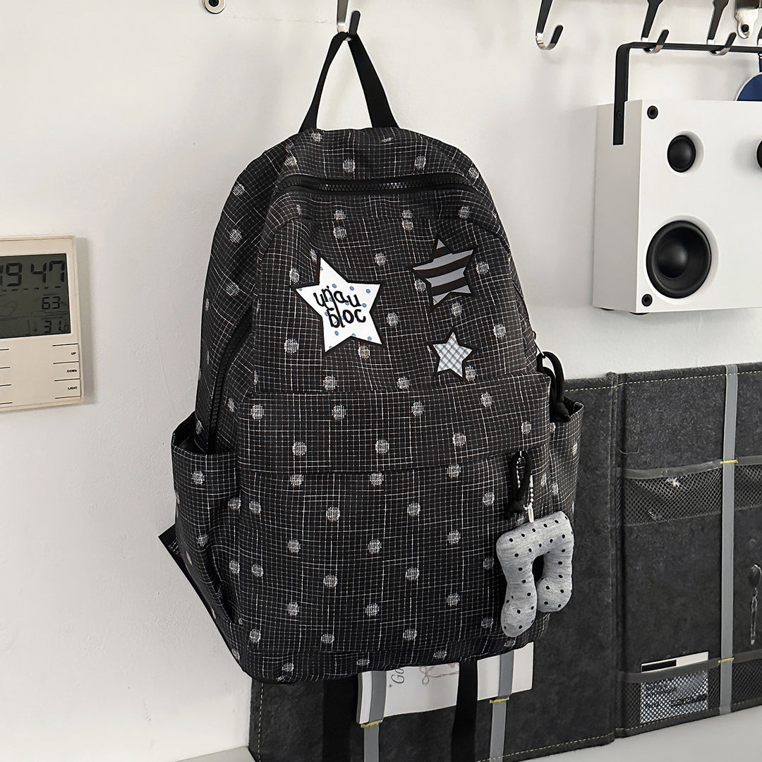 Polka Dot Patterned Casual Backpack Stornfield