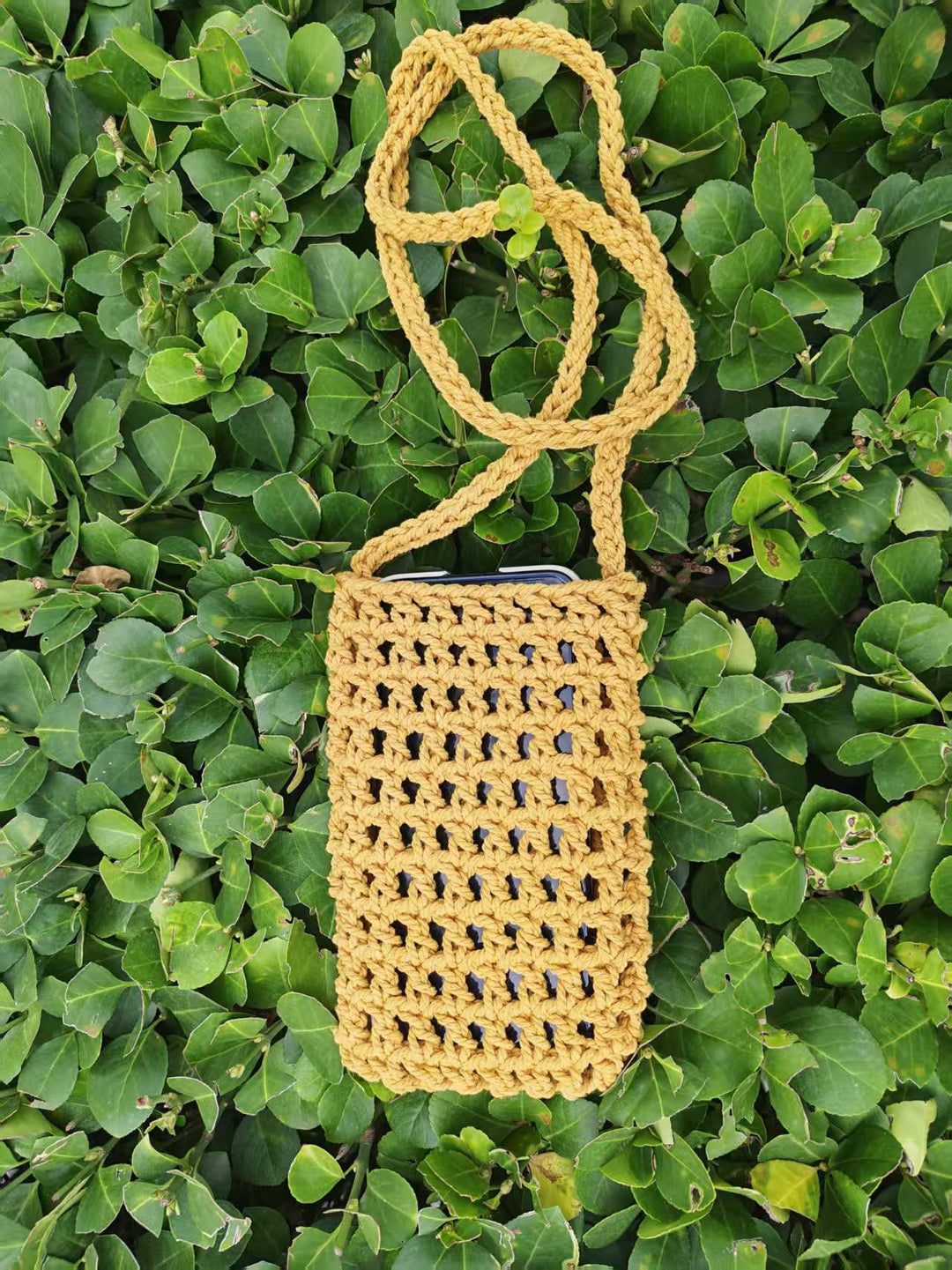 Hand-knotted shoulder bag Stornfield