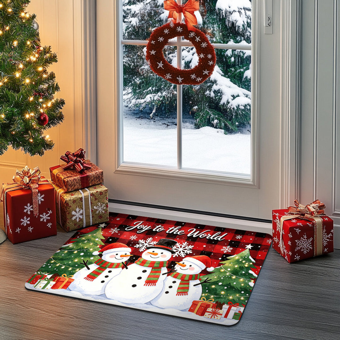 Christmas-Themed Indoor Doormat