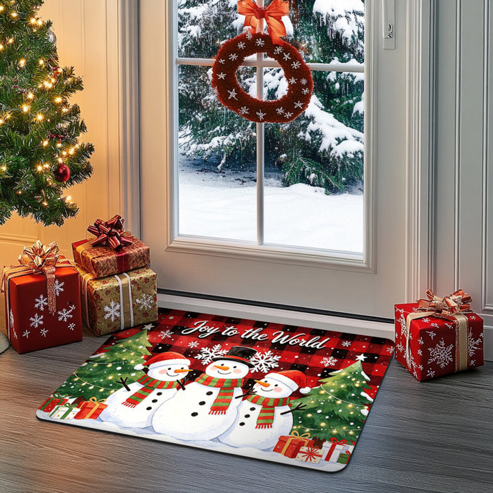 Christmas-Themed Indoor Doormat