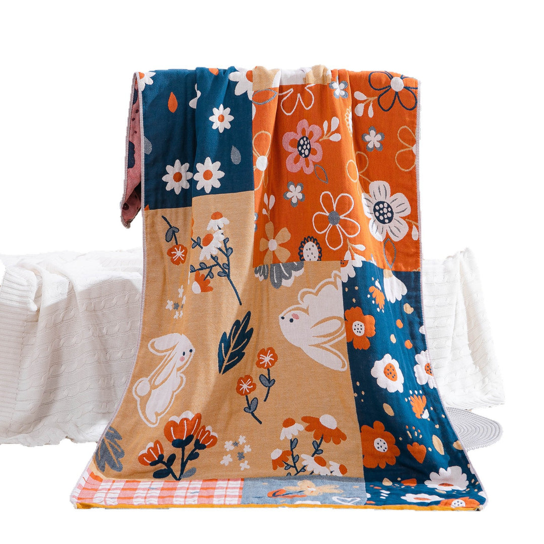 Women's cuddly blanket with charming bear motif Stornfield