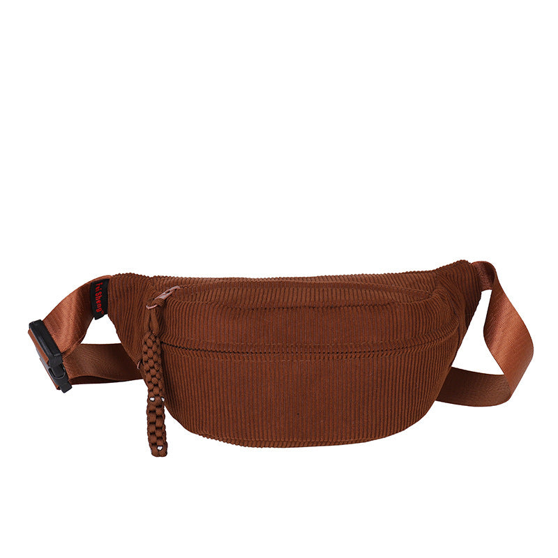 WoTrendy Corduroy Crossbody Bag Stornfield