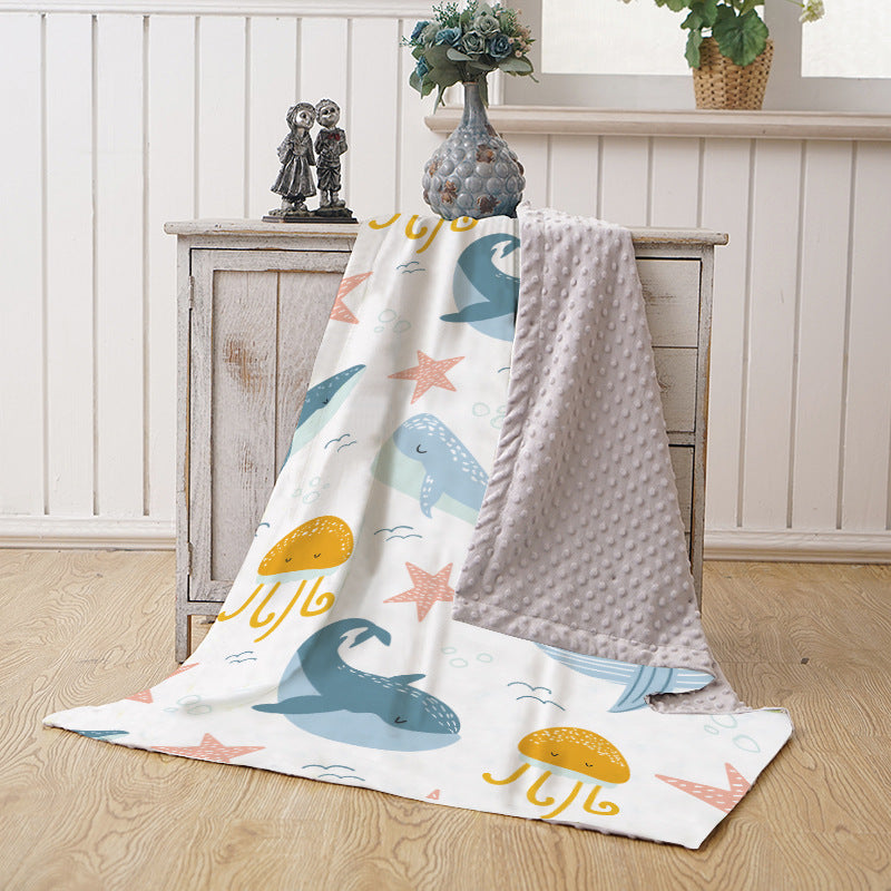 Women’s cuddly blanket in dinosaur design Stornfield