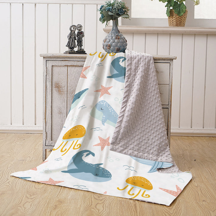 Women’s cuddly blanket in dinosaur design Stornfield