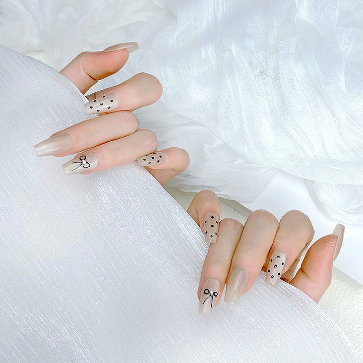 French Tip Press-On Nail Set Stornfield
