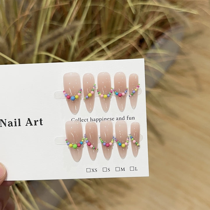 Decorative Themed Press-On Nail Art