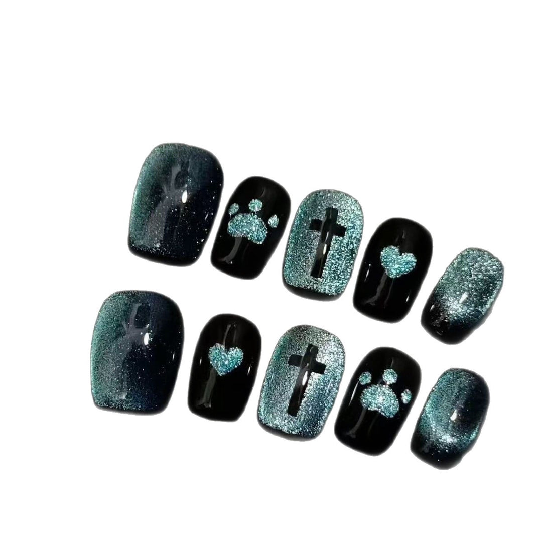 Artistic Press-On Nail Set Stornfield