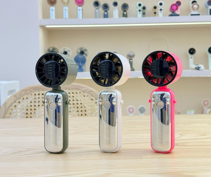 Unisex Portable Handheld Fan with Powerful Battery and Compact Design Stornfield
