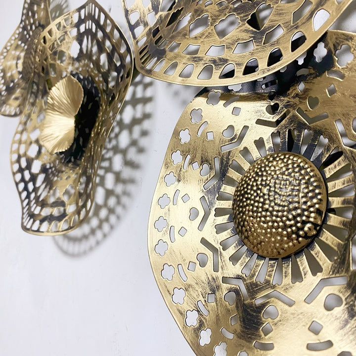 Decorative 3D Metal Wall Art Sculpture Stornfield