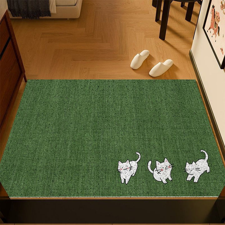 Fun-Themed Decorative Floor Mat