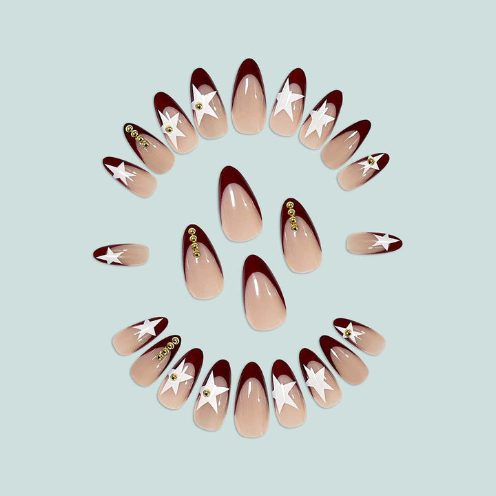 Artistic nail art with geometric patterns Stornfield