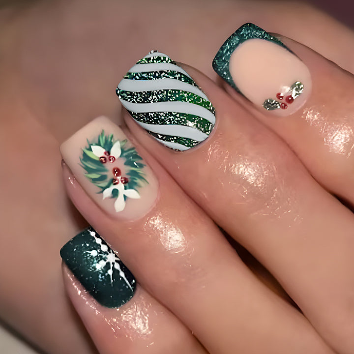 Festive Holiday Nail Art Design Stornfield 1787542833
