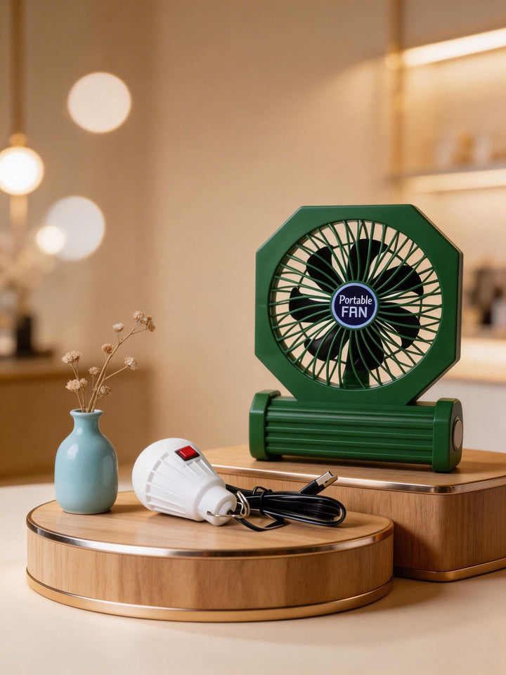 Women's Portable Table Fan with USB Connection Stornfield